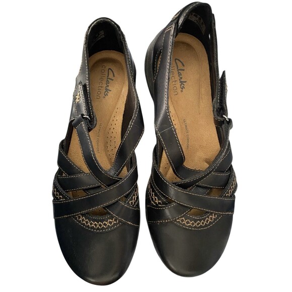 Clarks Mary Jane Slip On Shoes - Picture 6 of 12